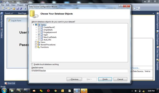Database connection