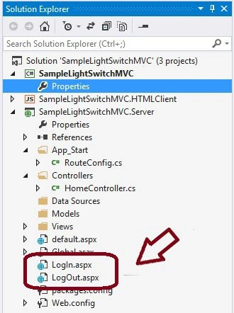 Solution Explorer