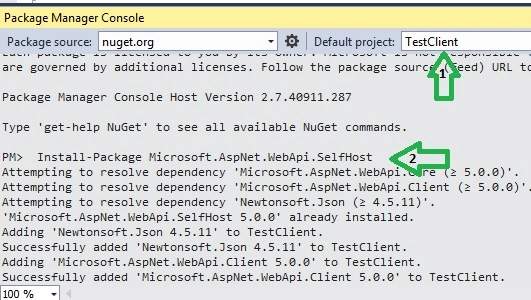Install-Package