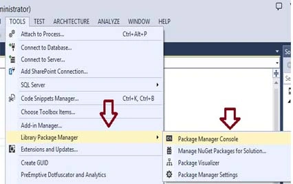 Package Manager Console