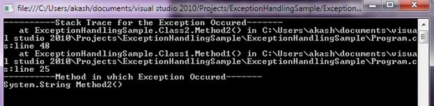 running the program