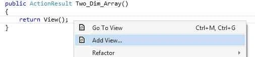 add view
