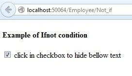 click in checkbox