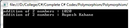 output