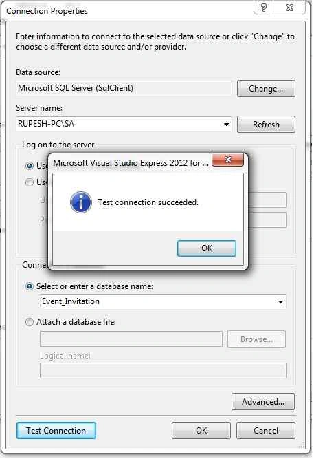 test connection