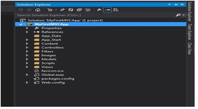 my first mvc app