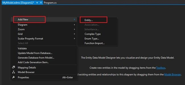 Add New Entity