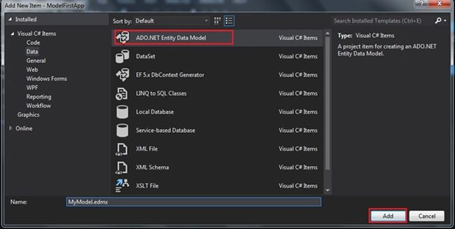 Entity Data Model