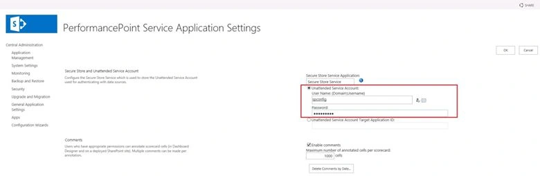 Create an Analysis Service Data Source Connection Using SharePoint PerformancePoint