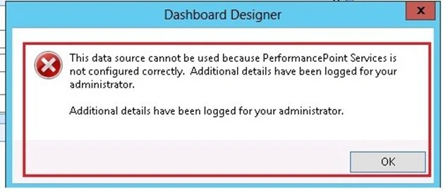Create an Analysis Service Data Source Connection Using SharePoint PerformancePoint