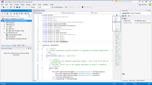 Microsoft Blend