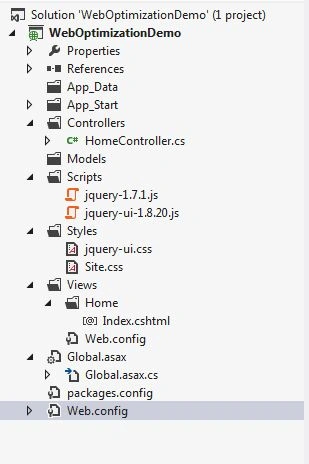 Solution explorer
