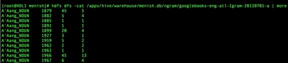 HDFS view file in the cluster