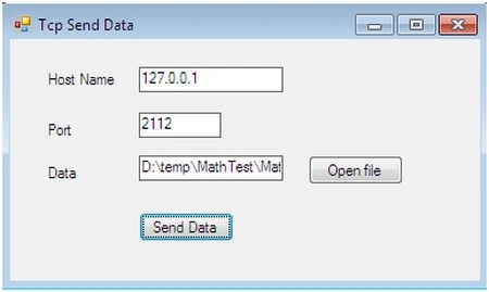 tcp send data
