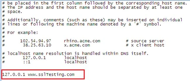 ssl testing