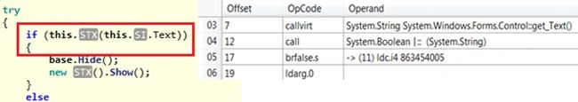 Authentication code