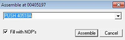 Injecting Spyware name in PUSH