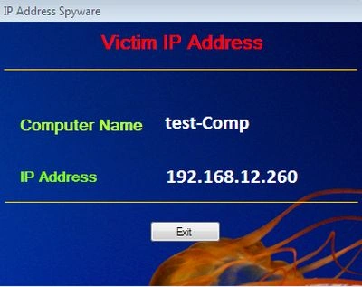 The Spyware GUI