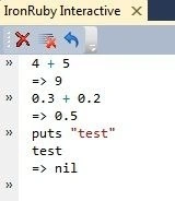 Ruby code