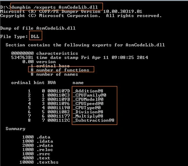 ASM code