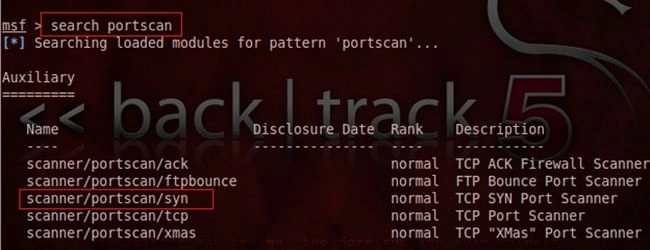 search portscan