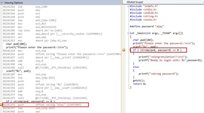 Assembly code