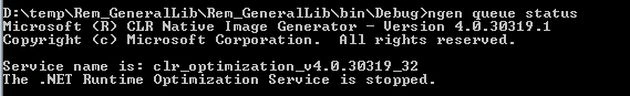 NGen exe queue