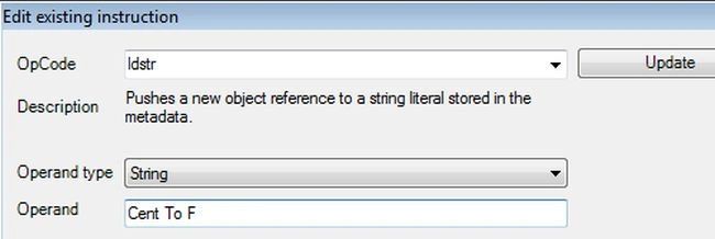 edit existing instruction