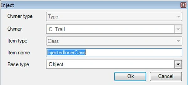 inject entities
