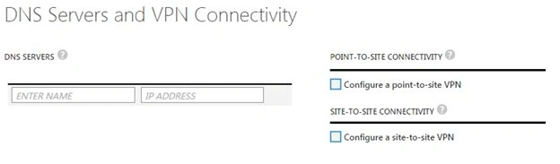 Configuring DNS and VPN