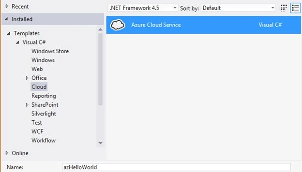 azure cloud service