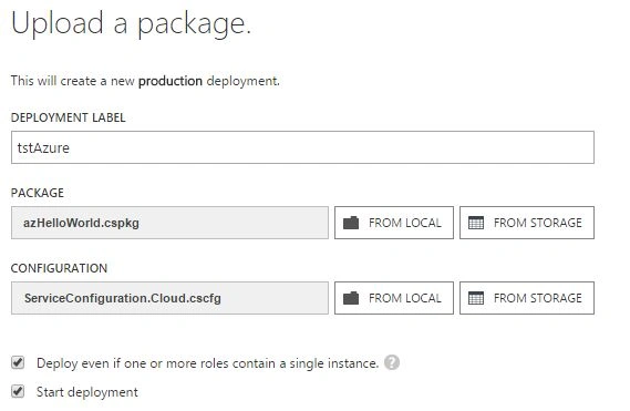 upload both cloud service file