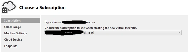 choose subscription