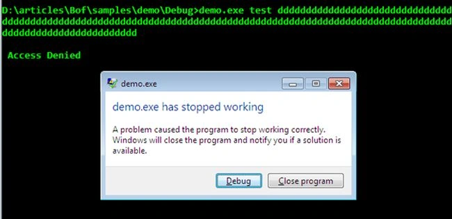 demo exe