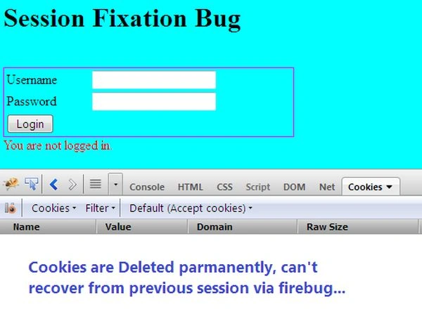 session fixation attack