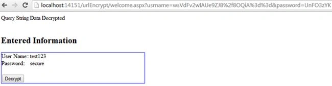 query string