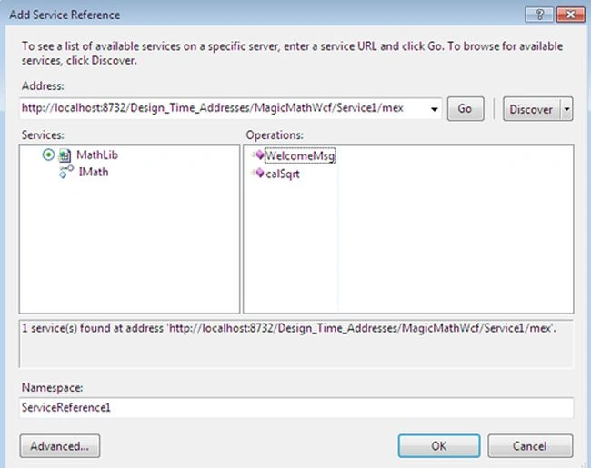add service reference