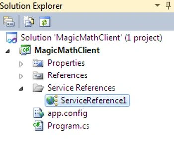 Consuming WCF Service