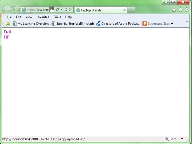 How to rewrite URL in ASP.NET