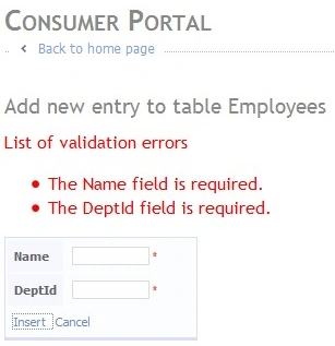Employee Table