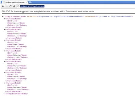XML file