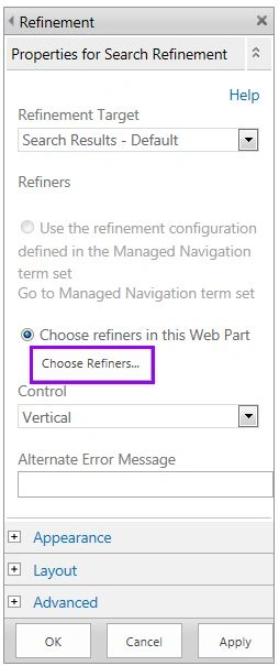 Choose Refiners