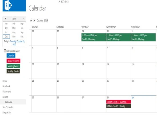 Calendar