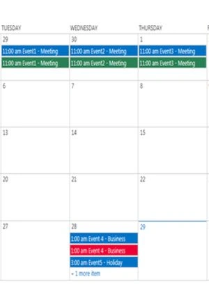 duplicate calender