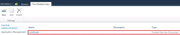 Add the SSL Certificate into SharePoint