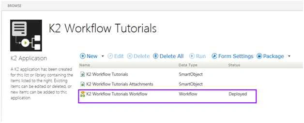 K2 Workflow Tutorials