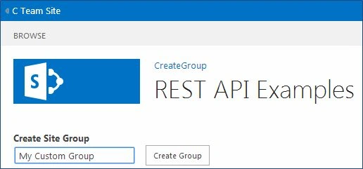 Create Group