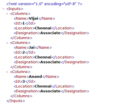 xml in sharepoint