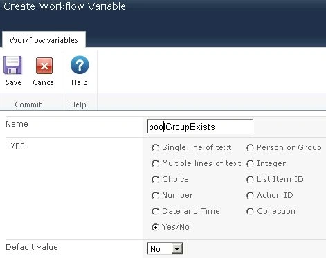 Variables details