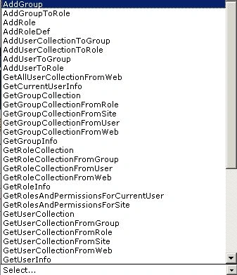 AddGroup web method